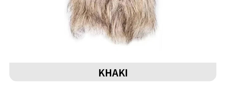 Pet Hairpiece - Humorous Lion Mane Headgear for Dogs and Cats, Adjustable Costume Accessories for Fun Dress-up and Play