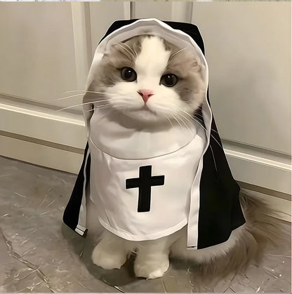 Cat Costumes, Cats and Dogs, Cross-dressing, Funny COS, Small and Medium-sized Pet Photo Props, Cat Funny Costumes