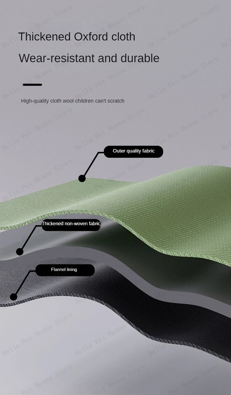 Detachable Pet Stroller Ultra-light Portable Outdoor Cat and Dog Stroller Aluminum Alloy Frame Four-wheel Shock Absorber