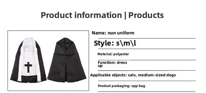 Cat Costumes, Cats and Dogs, Cross-dressing, Funny COS, Small and Medium-sized Pet Photo Props, Cat Funny Costumes