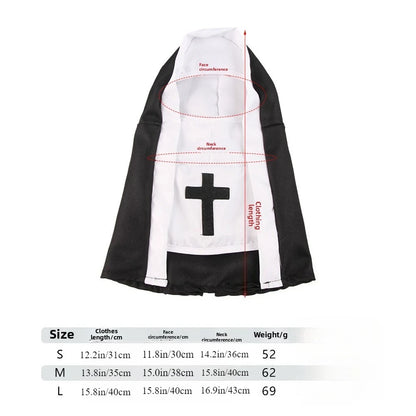 Cat Costumes, Cats and Dogs, Cross-dressing, Funny COS, Small and Medium-sized Pet Photo Props, Cat Funny Costumes