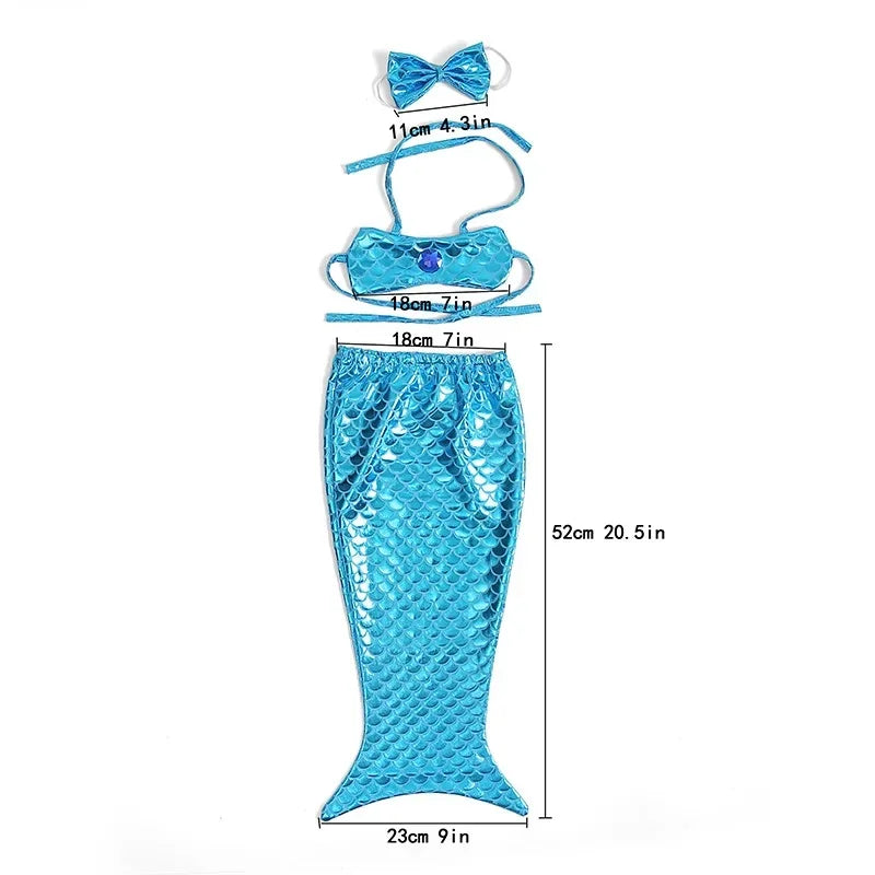 Cat Mermaid Crossdressing Funny Swimsuit Fish Tail Shape Cute Bikini Dog Pet Clothes Pet Halloween Costume Cats Clothes